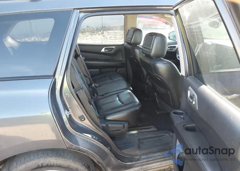 2014 Nissan Pathfinder Sl из США, поврежденный, VIN 5N1AR2MN6EC624947